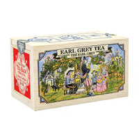 Mlesna Earl Grey Wooden Box - 25 Tea Bags