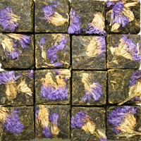 Mary Blue Compressed Tea Brick