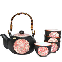 Tea Set Shinshiki Red