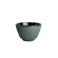 Cast Iron Cup Gold Lines