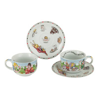 Alice in Wonderland 'Tea Party' Cup & Saucer Set