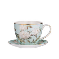 Elegant Rose Cup & Saucer