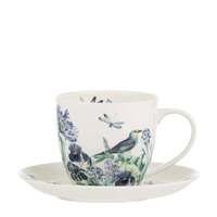 Iris Garden Cup & Saucer