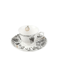 V&A Alice in Wonderland Espresso Cup & Saucer