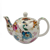 Anthina Round Teapot - White