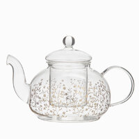Wisteria Glass Teapot
