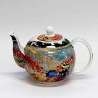 Monet Poppy Field Teapot