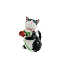 Blithe Black Cat Teapot