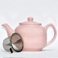 Shamila Teapot with infuser - Soft Rose