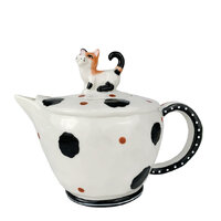 Cosmos Calico Cat Teapot