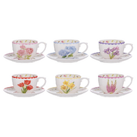 Garden Bouquet Cup and Saucer