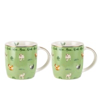 Farm Lane Mug Set of 2