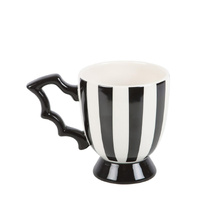 Striped Bat Wing Mug