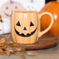 Spooky Jack-O'-Lantern Pumpkin Mug