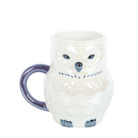 Owl Shaped Iridescent Mug
