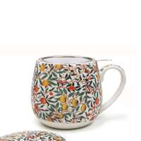 Tea Infuser Mug - Fruit William Morris