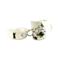 Nekonekone Mug and Soup Cup Set