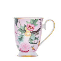 Romantic Garden Footed Mug