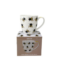 Fine Bone China Bullet Mug - Bees