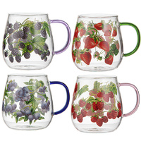 Berry Bliss Glass Mug