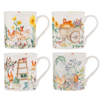 Garden Hens Mug