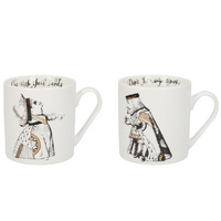 V&A Alice in Wonderland Mug set of 2