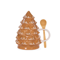 Gingerbread Tree Mug & Spoon