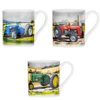 Tractors - Then & Now Mug