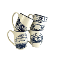 Sea Life Mug Set