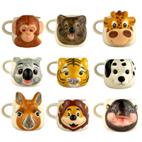 Cartoon Animal Face Mug