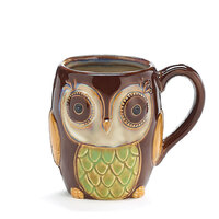 Chocolate Owl Mug
