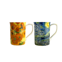 Set of 2 Fine China Mugs