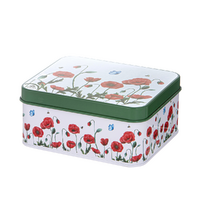 Poppy Fields Biscuit Tin