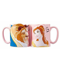 Disney Pair Kiss Mugs Belle & Beast