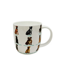 Bone China Barrel Mug Dog