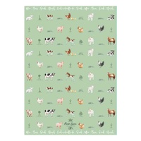 Farm Lane Tea Towel
