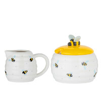 Sweet Bee Sugar & Creamer