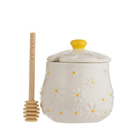 Price & Kensington Daisy Honey Pot & Drizzler