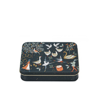 12 days of Christmas Small Rectangle Tin