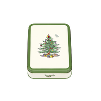 Spode Christmas Tree Rectangle Tin