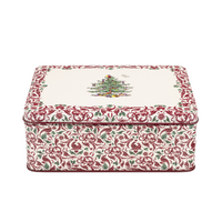 Spode Christmas Tree Biscuit Tin