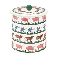Farm Animals Biscuit Barrel