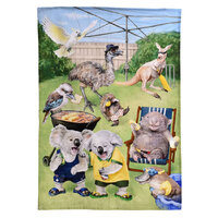 Aussie Mates Tea Towel
