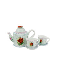 Cosmos Miniature Flower Tea Set