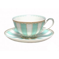 Christiana Stripe Cup & Saucer