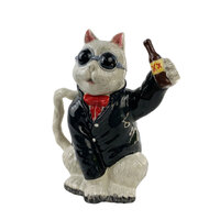 Happy Cat Beer Teapot