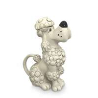 White Poodle Teapot