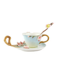 Sakura Design Cup Saucer & Spoon