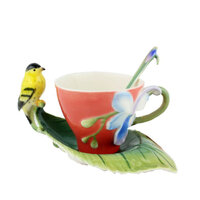 Gift House Cup Saucer & Spoon