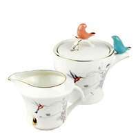 Gift House Sugar & Creamer - Bird